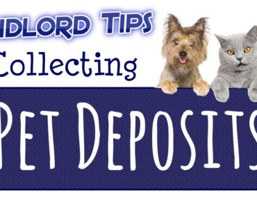 Collecting a Pet Deposit from Tenants
